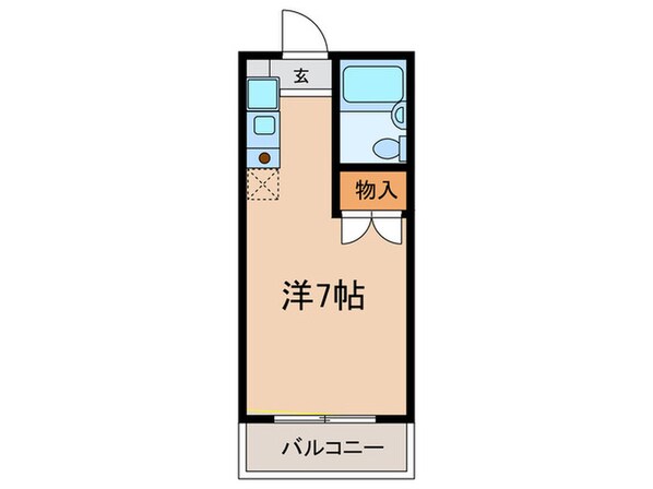 メゾンコスギの物件間取画像